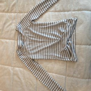 Black and White Stripped Sweater